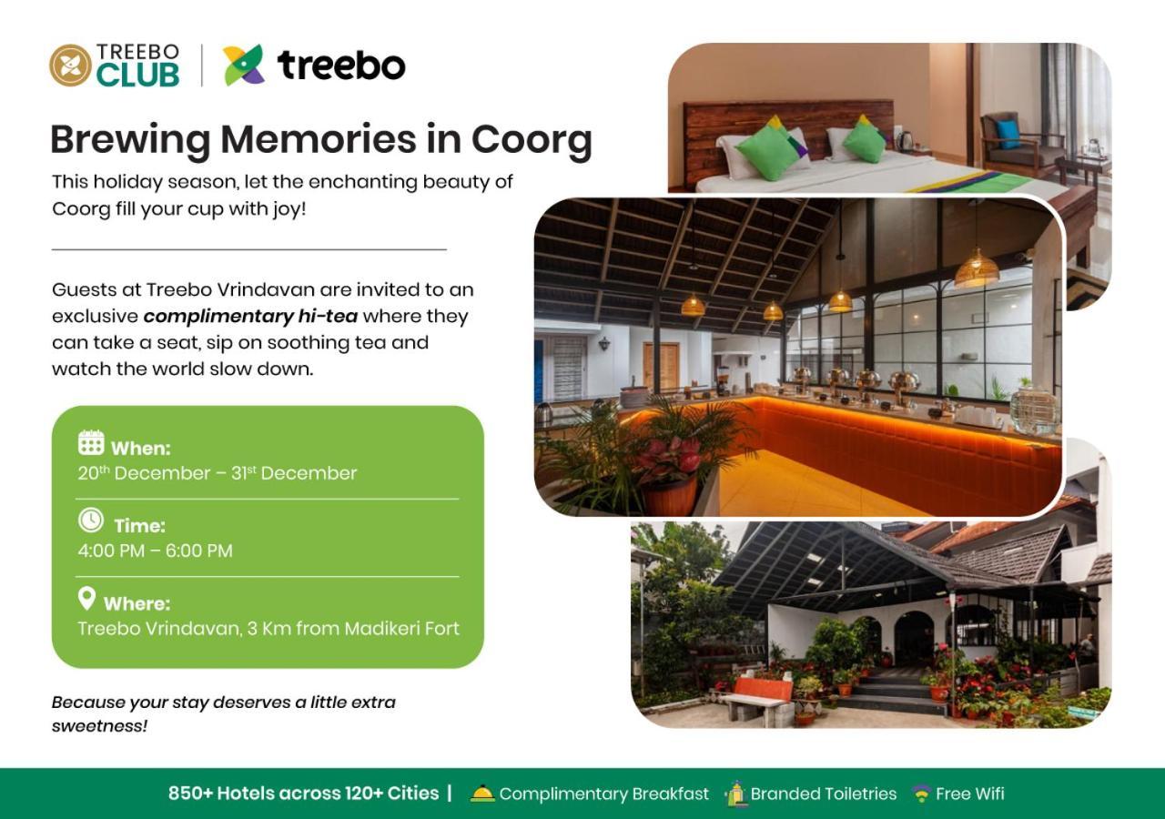 Treebo Vrindavan, 3 Km From Madikeri Fort 外观 照片